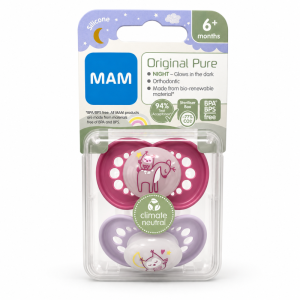 Mam Original Pure 6+ m Pacifier Girl 10017569