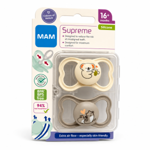 Mam Supreme Pacif 16 + Unisex 2 Pcs 776630