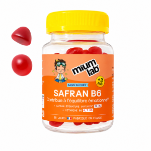 MIUM LAB KIDS SAFRON B6 30 GUMMIES