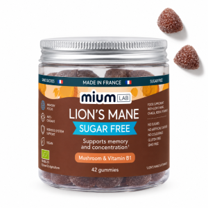MIUM LAB LION'S MANE SUGAR FREE 42 GUMMIES