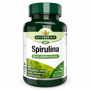 Natures Aid Spirulina 500mg 90Caps