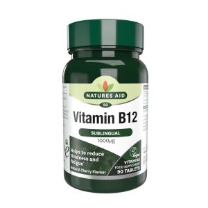 Nature's Aid Vitamin B12 Sublingual 1000mg 90 Tablets