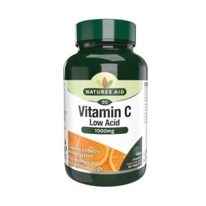 Nature's Aid Vitamin C 1000mg Low Acid 90 Tablets