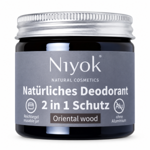 Niyok Deodorant 2in1 Oriental Wood 40ml