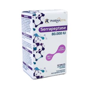 Pharmavital Serrapeptase 80.000IU 90 Tablets