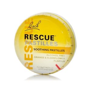 Power Health Bach Rescue Pastilles Orange & Elderflower 50g
