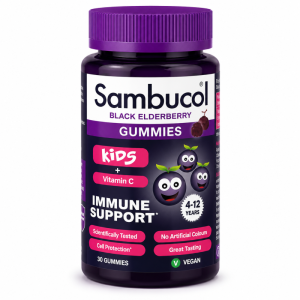 Galenica Sambucol Black Elderberry Kids & Vitamin C 30 Gummies