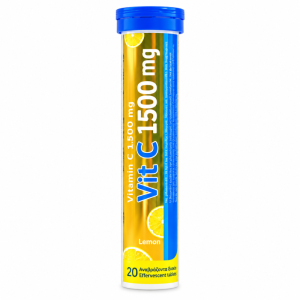 Sapiens Vitamin C 1500mg Strawberry 20 Eff.Tabs