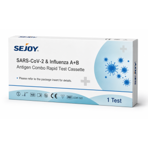 Sejoy Rapid Test 3 In 1 Covid / Flu A / Flu B 1pc