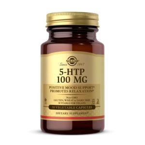 Solgar 5-HTP L-5-Hydroxytryptophan Complex 30 Veg Capsules