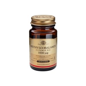 Solgar Methylcobalamin Vitamin B-12 1000mcg 30 Nuggets