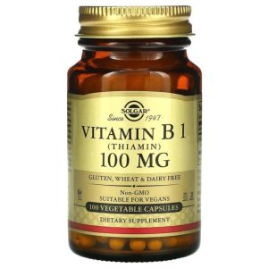Solgar Vitamin B1 100mg 100 Capsules