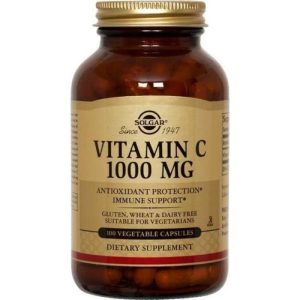 Solgar Vitamin C 1000mg 100 Capsules
