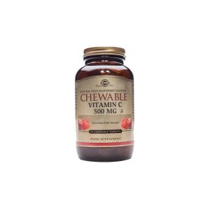 Solgar Vit C Cranberry Raspberry 500mg 90Chewable
