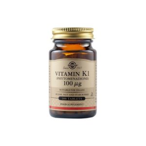 Solgar Vitamin K1 (Nat) 100mcg