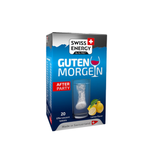 Swiss Energy Dr.Frei Guten Morgen No Hangover 20 Effervescent Tablets