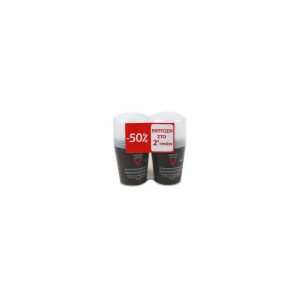 Vichy Deodorant Roll-On Homme Anti Transpirant 48H 50ml (Black) (-50% On Second)