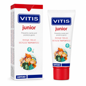 Vitis Junior Gel Tutti-Frutti 6 + Ages 75ml