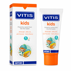 VITIS Kids Dental Gel Cherry 6+ Months 50ml