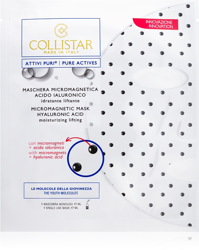 Collistar Pure Actives Micromagnetic Mask Hyaluronic Acid (Moisturizing Lifting) 17ml