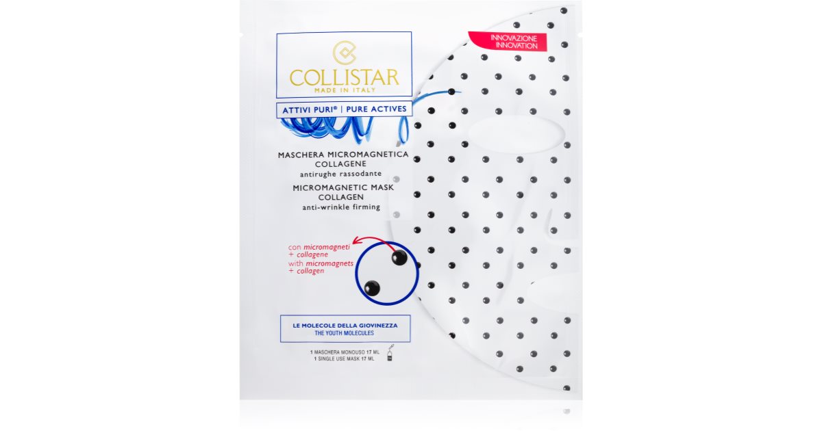 Collistar Pure Actives Micromagnetic Mask Collagen (Antiwrinkle Firming) 17ml
