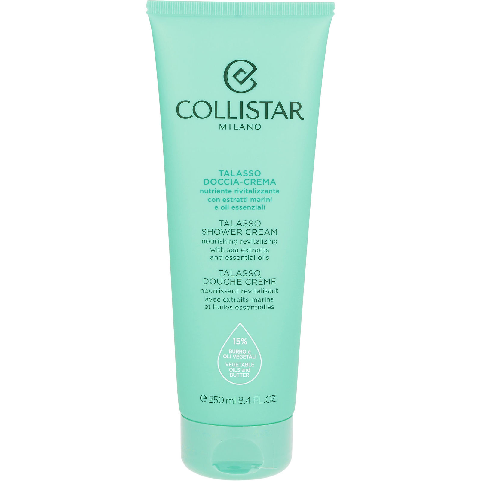 Collistar Body Talasso Shower Cream 250ml Nourishing Revitalizing