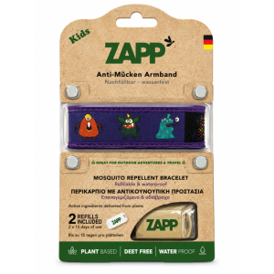 Zapp Wristband Monsters Kids + 2 Refills