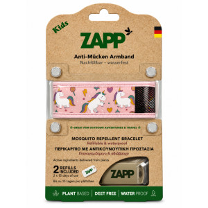 Zapp Wristband Unicorn Kids + 2 Refills