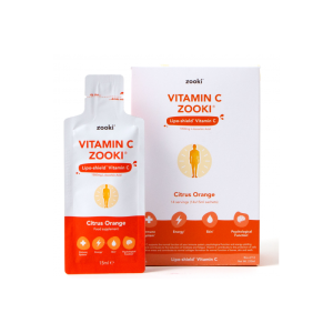 Zooki Vitamin C 1g Citrus Orange 14 x 15ml